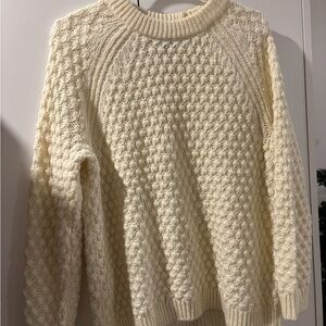Cozy Cream Knit Sweater